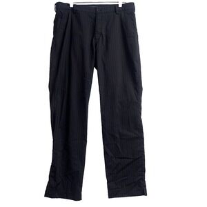Nike‎ Golf Tour Performance Dri Fit black Stripe Pants  sz 34x32